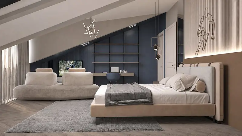 Çekmeköy Villa — genç odası