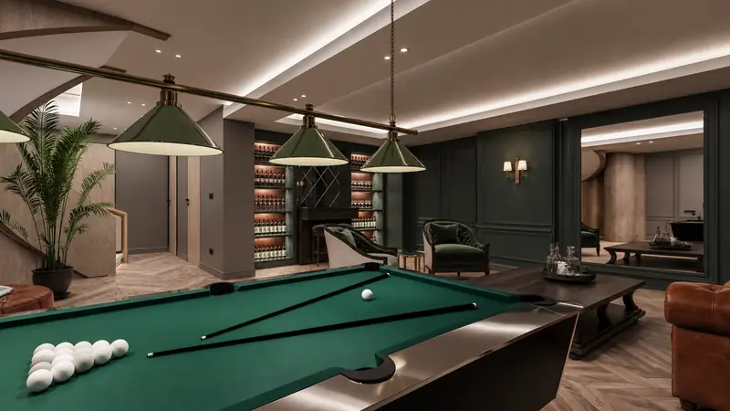 Silivri Villa I — bilardo odası