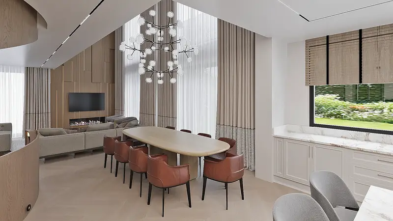 Silivri Villa I — yemek alanı