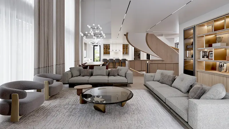 Silivri Villa I — salon