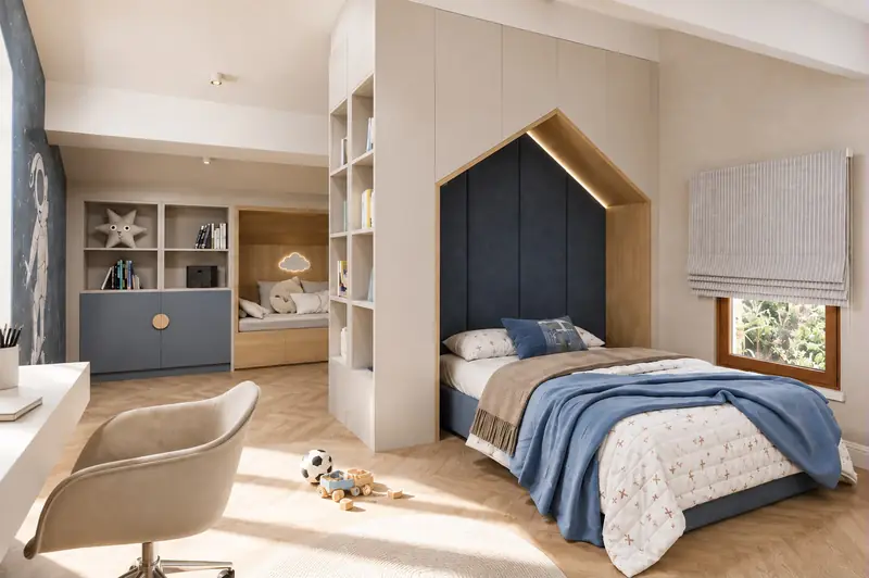 Tepeören Villa — çocuk odası