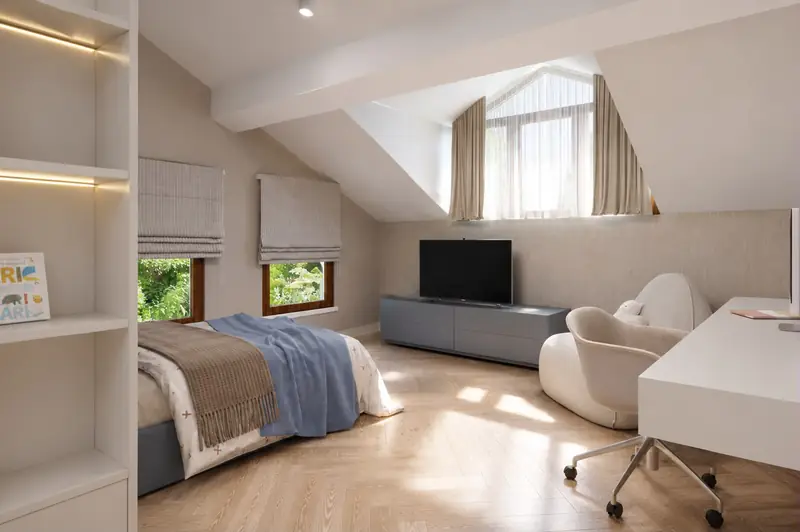 Tepeören Villa — çocuk odası
